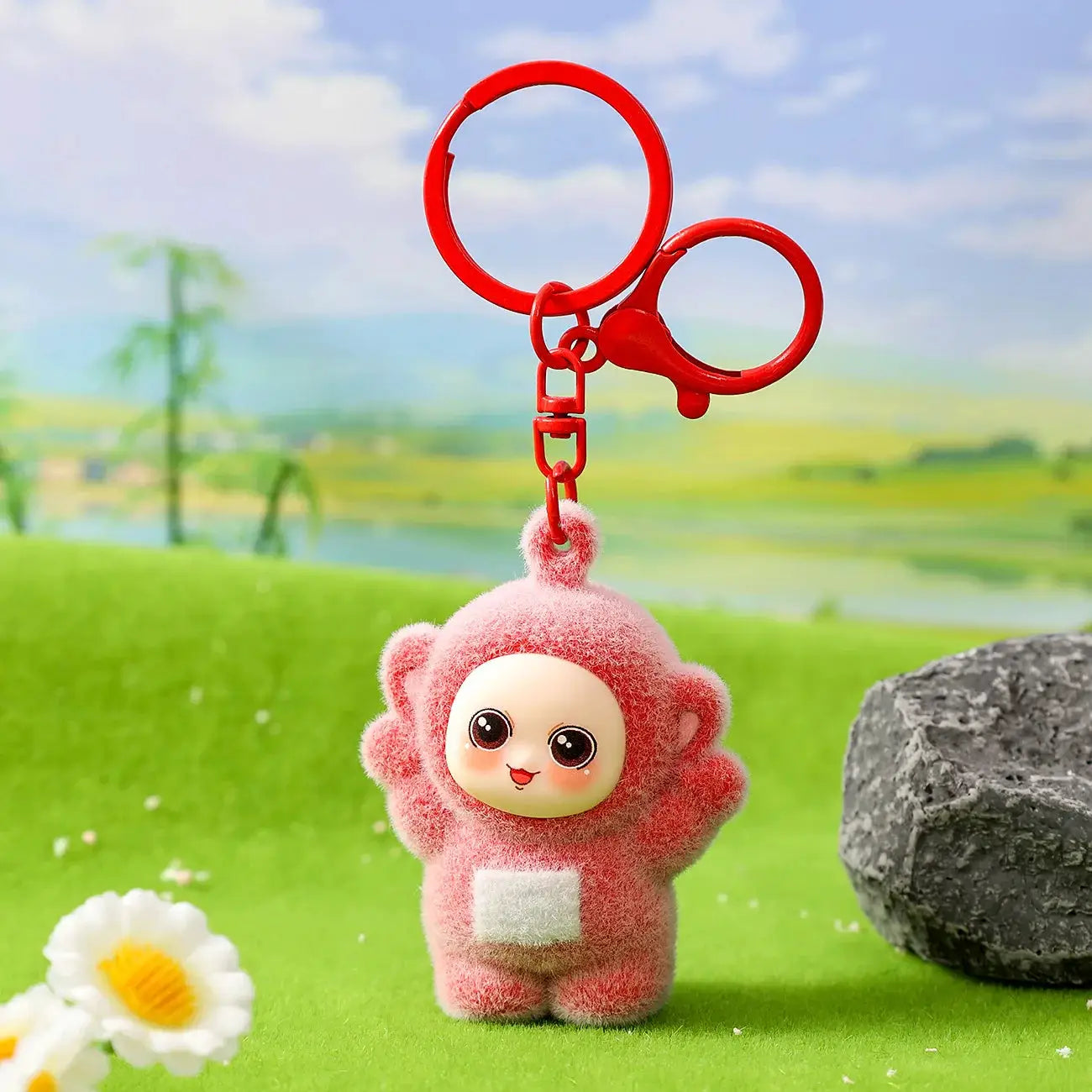 Four Color Baby Series Cartoon Keychains Small Pendants Trendy Kids Gifts Cute Dolls For Schoolbags And Couples