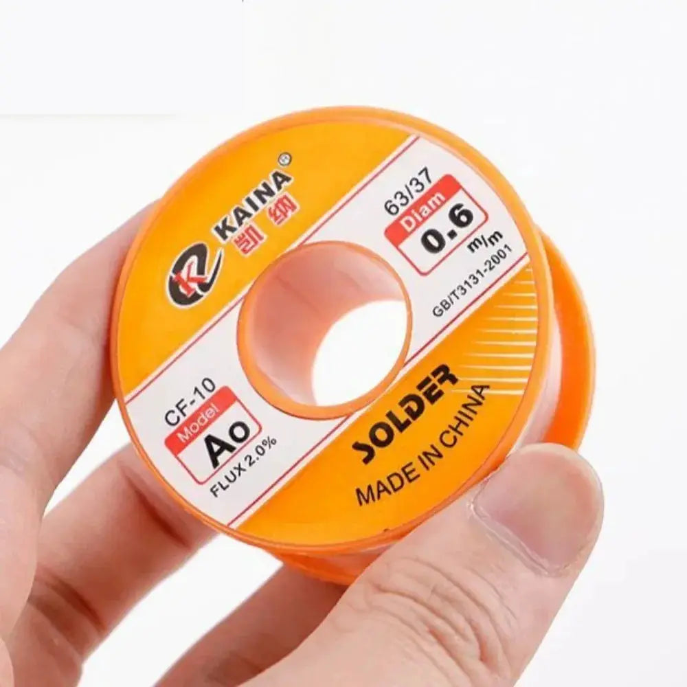 CF10 Rosin Core Solder Wire Tin For Electronics Reel 0.5mm 0.6mm 0.8mm 1.0mm 1.2mm 1.5mm 2.0mm 100 And 50 Grams