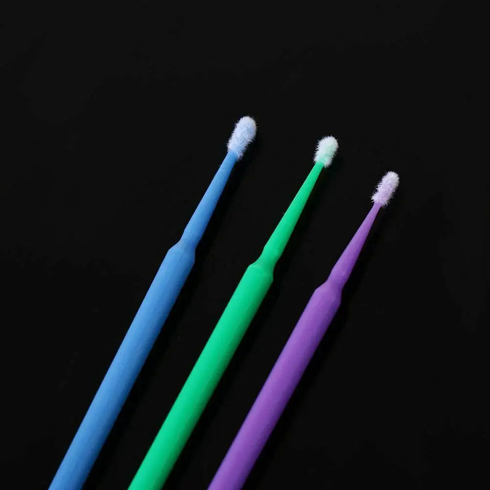 AutoPro Car Touch Up Paint Brush Set 100 Pcs With Flexible Fine Tips For Precise Non Drip Application