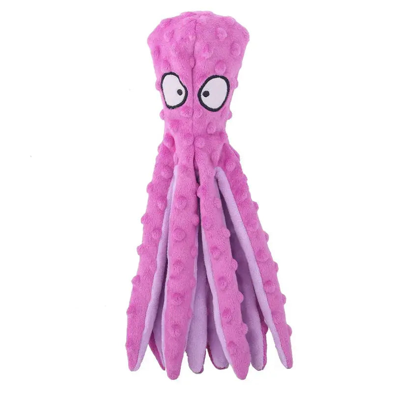 Interactive Plush Dinosaur Dog Toy for Small Dogs and Cats Durable Fleece Chew Toy