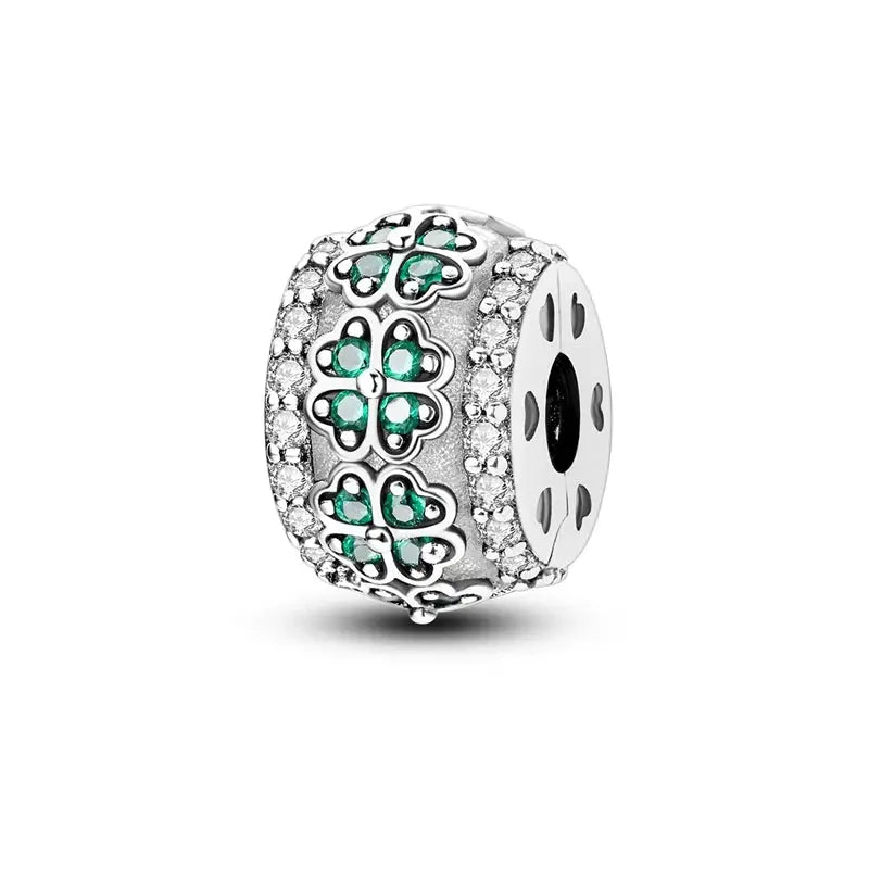 925 Silver Charms Beads for Pandora Style Bracelets Women Animal Charms in Blue Red Green Pink Yellow Gift