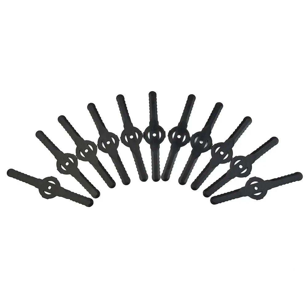 20 Pcs Plastic Cutter Blades For Electric Cordless Grass Trimmer Strimmer Replacement Garden Tool