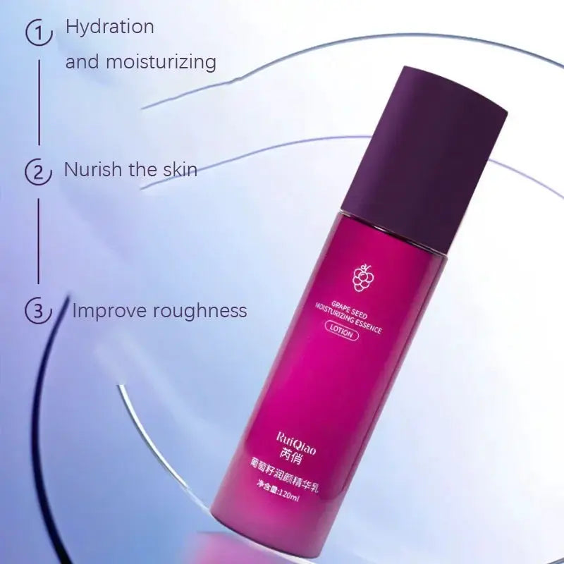 Grape Seed Moisturizing Essence Emulsion For Firming Hydration Whitening And Anti Aging Skin Care