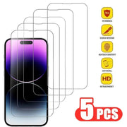 ApexGuard iPhone Tempered Glass Screen Protector Ultra Clear Touch Sensitive Defense For iPhone 11 To 16 Pro Models
