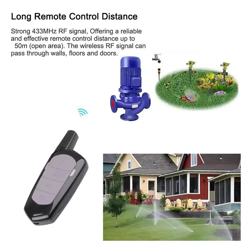 433MHz Garage Remote Control Duplicator For Rolling Code And Fixed Code Access Gate Door Opener