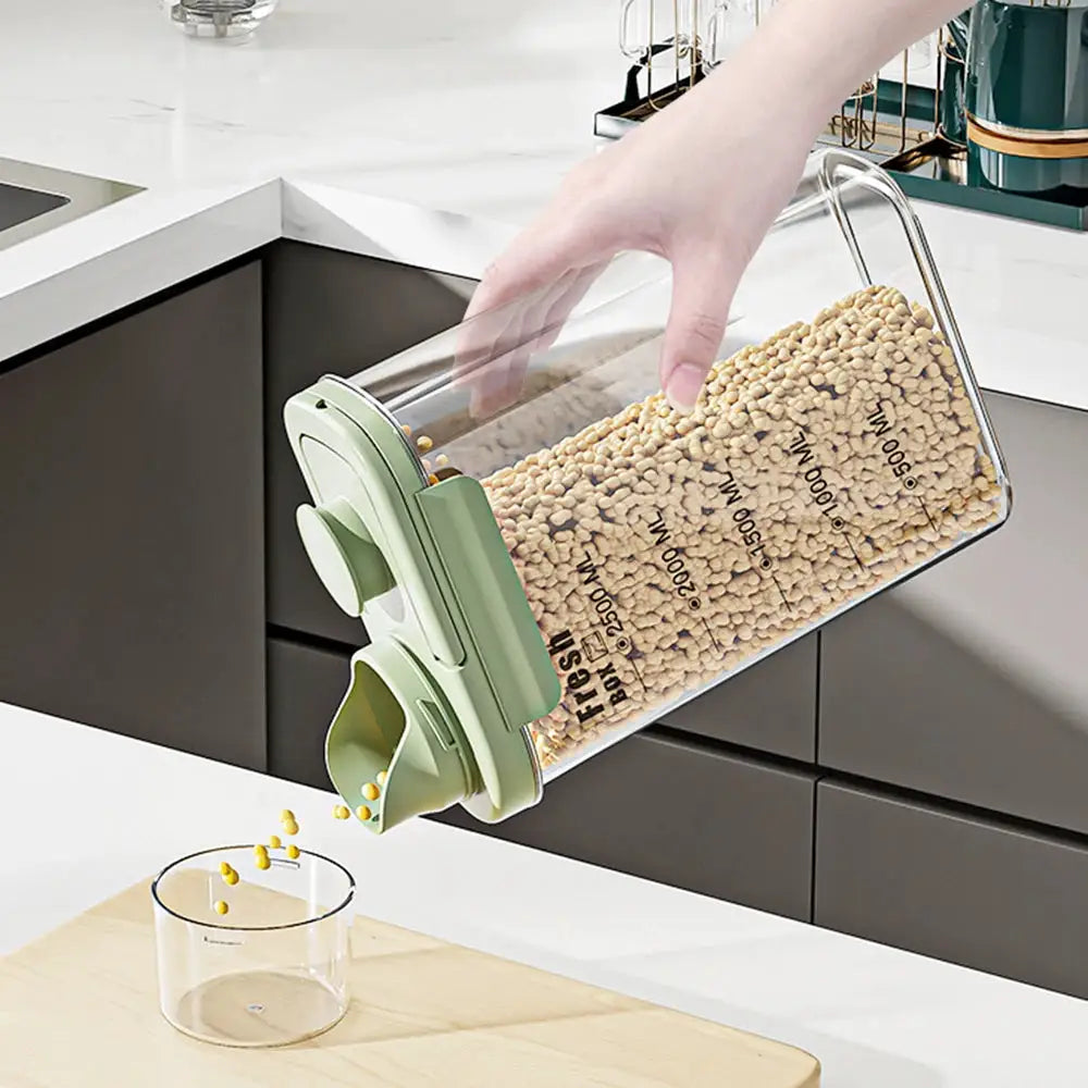 Large Capacity Grain Storage Tank For Kitchen Flour And Rice Insect Proof And Moisture Proof Sealed Container