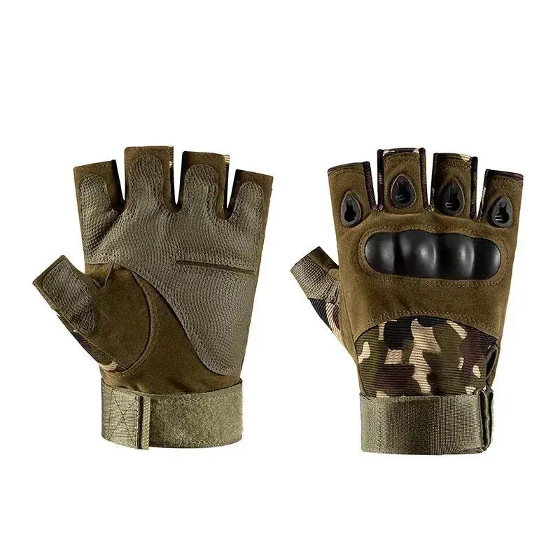 Half Finger Tactical Gloves For Men Outdoor Military Style For Shooting Hunting Airsoft Cycling Motorcycle