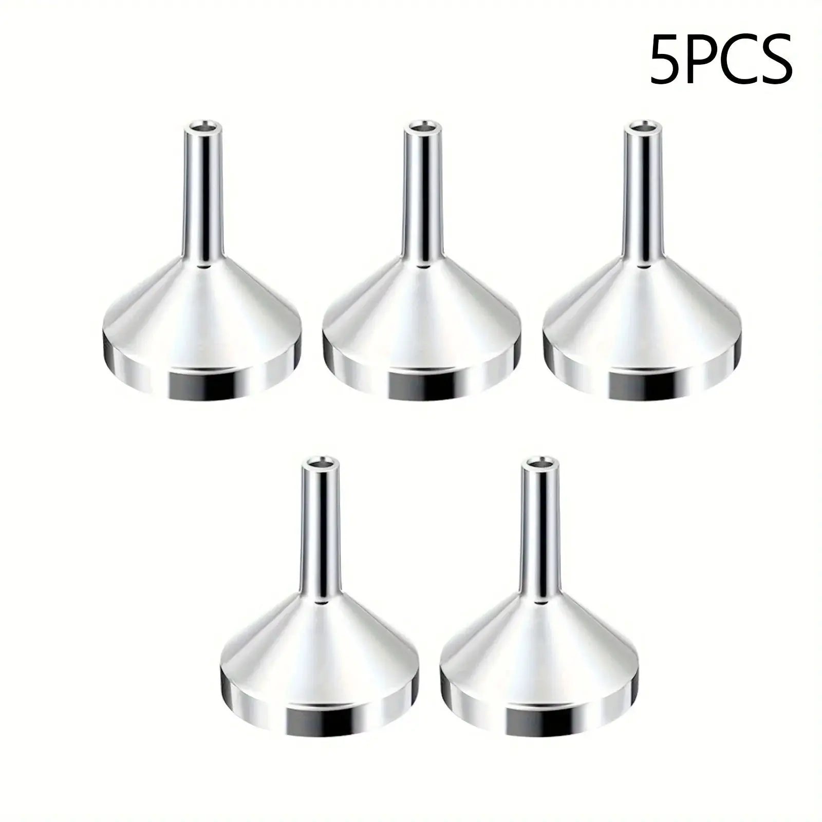 1 3 5 Pieces Refillable Perfume Bottle Funnel Kit Mini Travel Bottle For Easy Bottom Fill Dispensing On The Go
