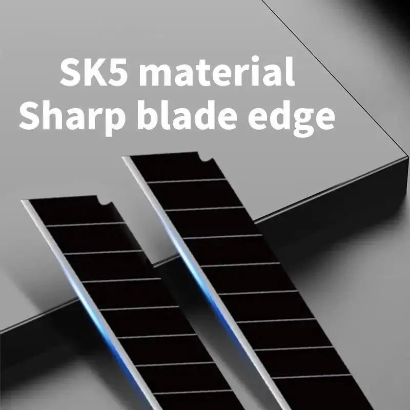 DTBD Carbon Steel Utility Knife Blades 100mm By 18mm Replacement Blades For DIY Carving Office And School