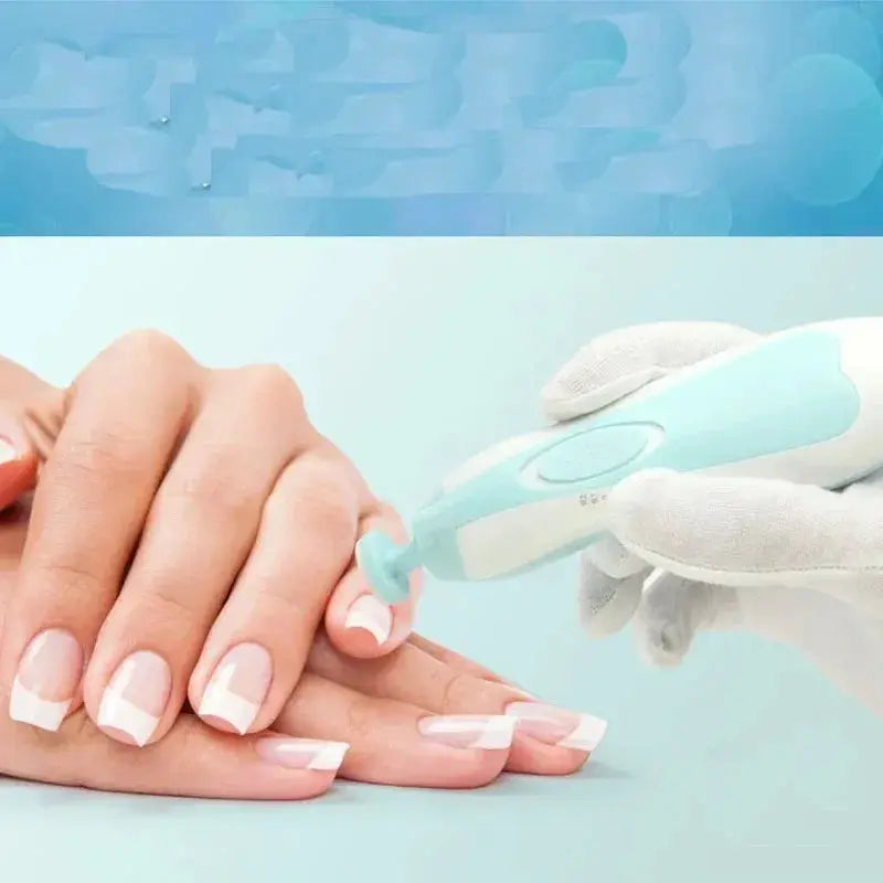 Multifunctional Electric Baby Cutter Trimmer Nail Care Set With Nail File Clippers And Toe Fingernail Tools