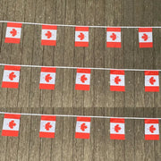 Canada Bunting Flags 20Pcs Set Pennant Banner for Parties and Holidays