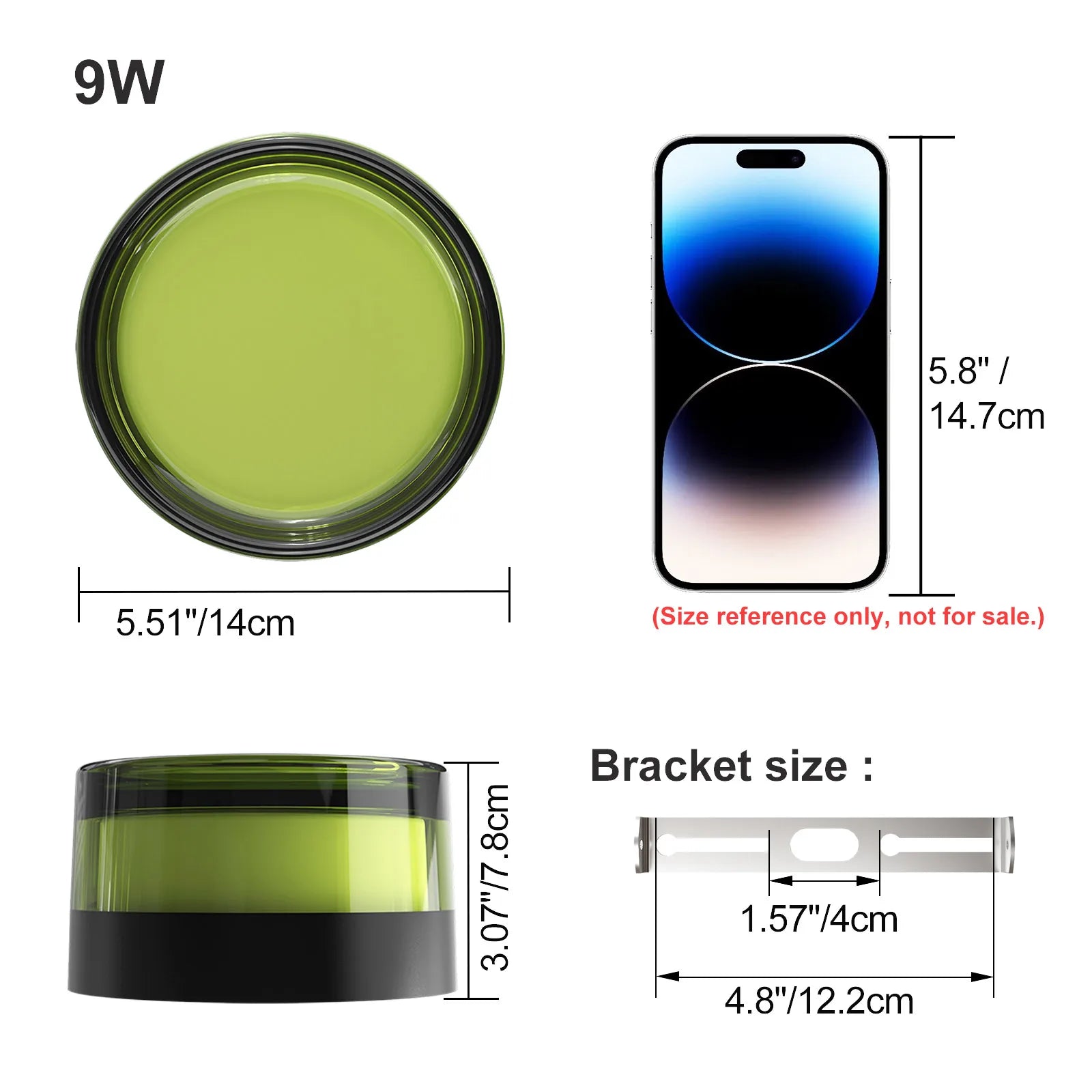 Simples Market LVL 9W round LED wall lamp, smokey grey IP65 indoor/outdoor wall sconce