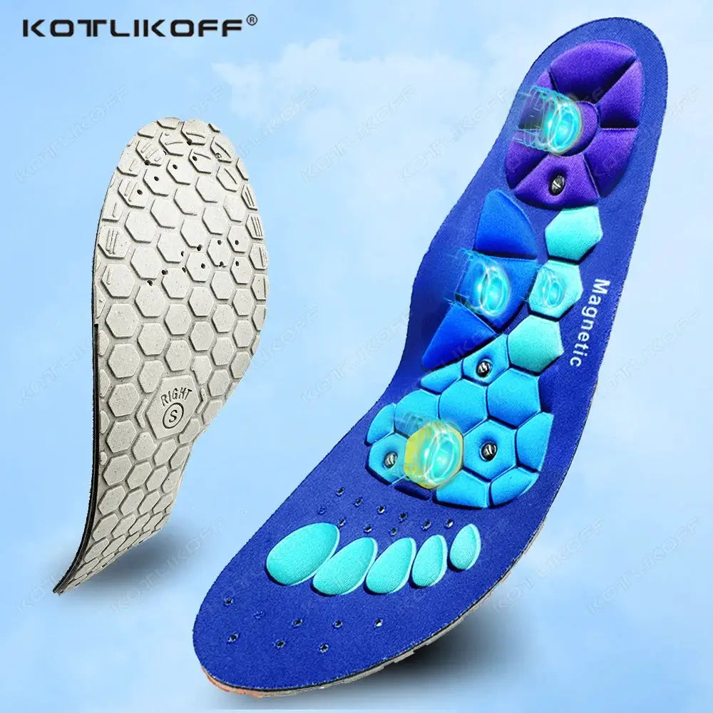 Medical Magnetic Therapy Insoles For Sports And Foot Health Acupressure Massage Anti Fatigue Weight Loss