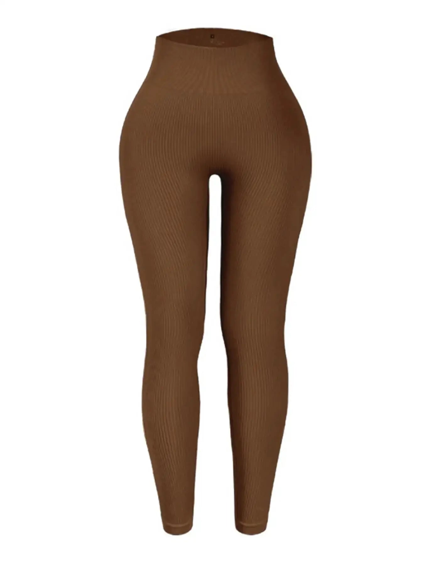 NovaFlex Ribbed High Waist Yoga Leggings For Women With Seamless Fit And Tummy Control For Gym