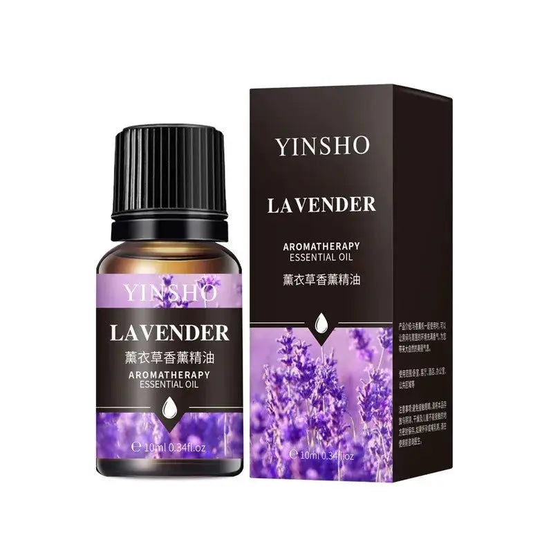 17 Flavors 10ml Essential Oils Set For Aroma Diffuser And Humidifier Lavender Rose Eucalyptus White Peach Oolong