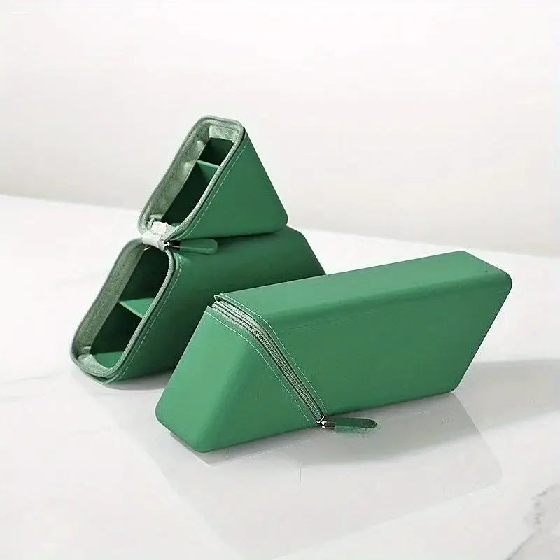 NovaFlex Stylish Silicone Pen Holder Foldable Desktop Organizer For Office And Study Space Saving Desk Accessory