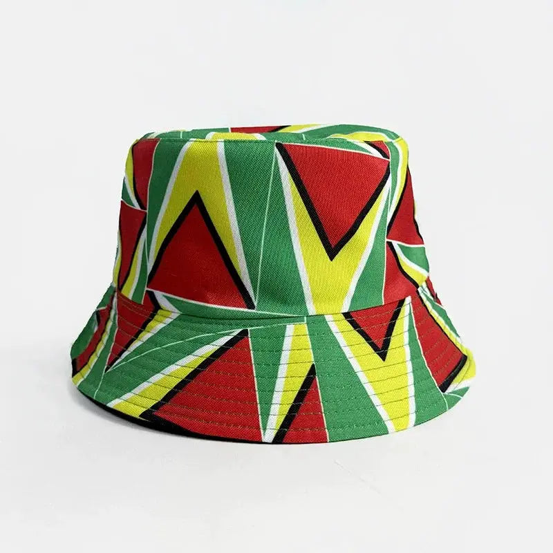 National Flags Reversible Bucket Hat For Men Women Football Fans