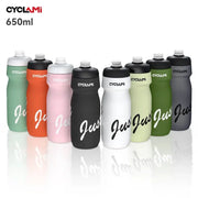 Cyclami 650ml Bicycle Water Bottle PP5 Plastic for Mtb Road Bike