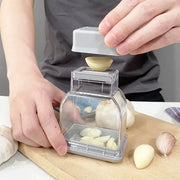 Manual Garlic Press Grinder And Grater Cutter With Peeler Kitchen Gadget And Accessories