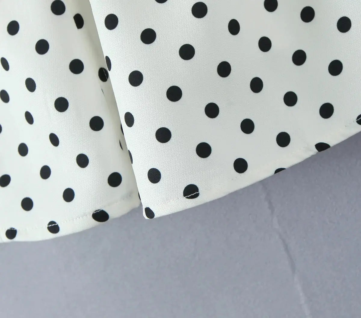Yenkye French Style Retro Polka Dot Halter Dress Women Backless A Line