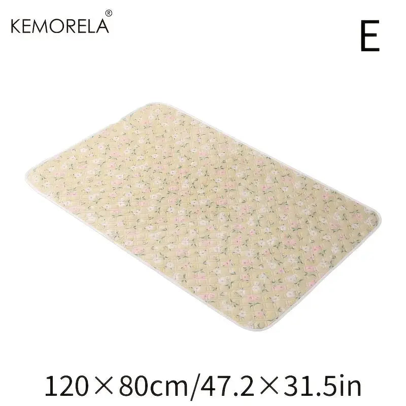 Kemorela Washable Cage Mat 31x47 1 Pack for Guinea Pigs Hamsters Rabbits Non Slip Absorbent Bedding