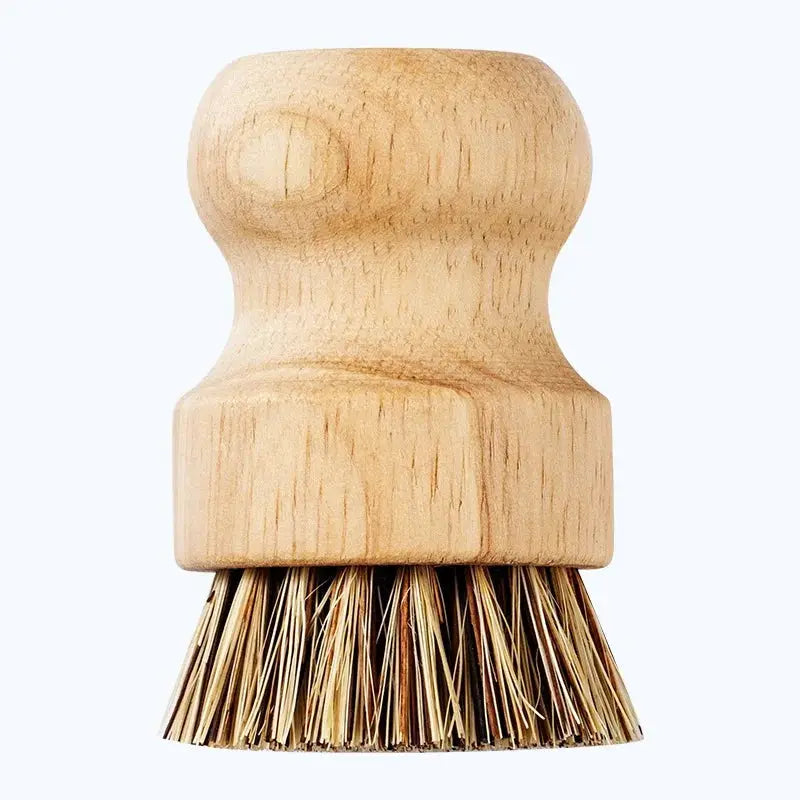 2 Piece Set Wooden Dish Brush With Natural Sisal And Coconut Fiber Eco Friendly Zero Waste Kitchen Cleaning Tools