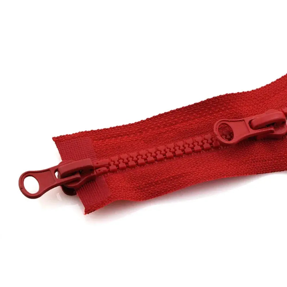 90cm Size 5 Resin Zipper Double Slider Two Way Open End For Jackets Durable High Quality Long Zips
