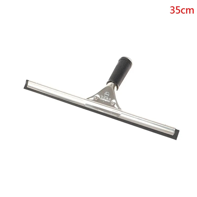 Glass Wiper Cleaning Tool With Silicone Blade Hook For Windows Mirrors Shower Doors And Car Squeegee Window Scraper