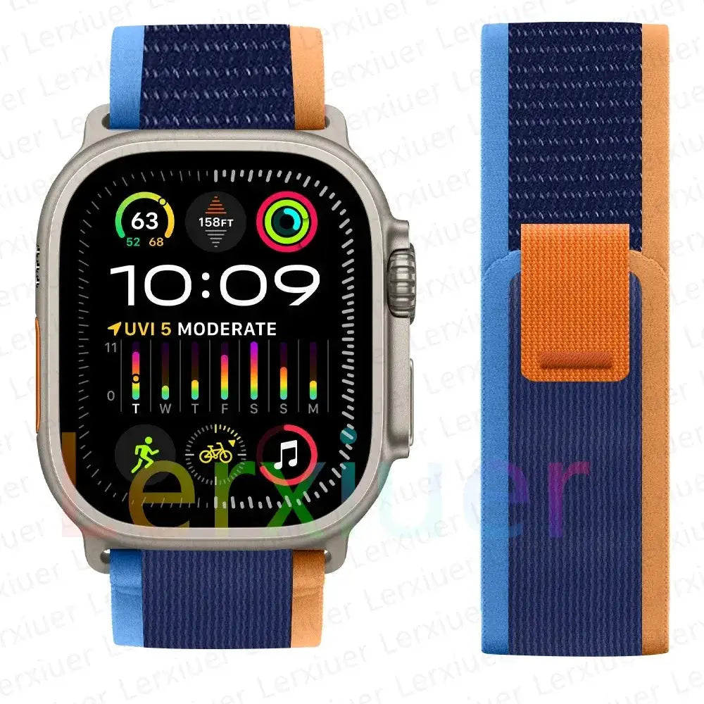 trail loop For apple watch ultra 3 2 Band 49mm 44mm 40mm 45mm 41mm 42mm correa bracelet iWatch series 7 se 8 9 10 11 46mm straps