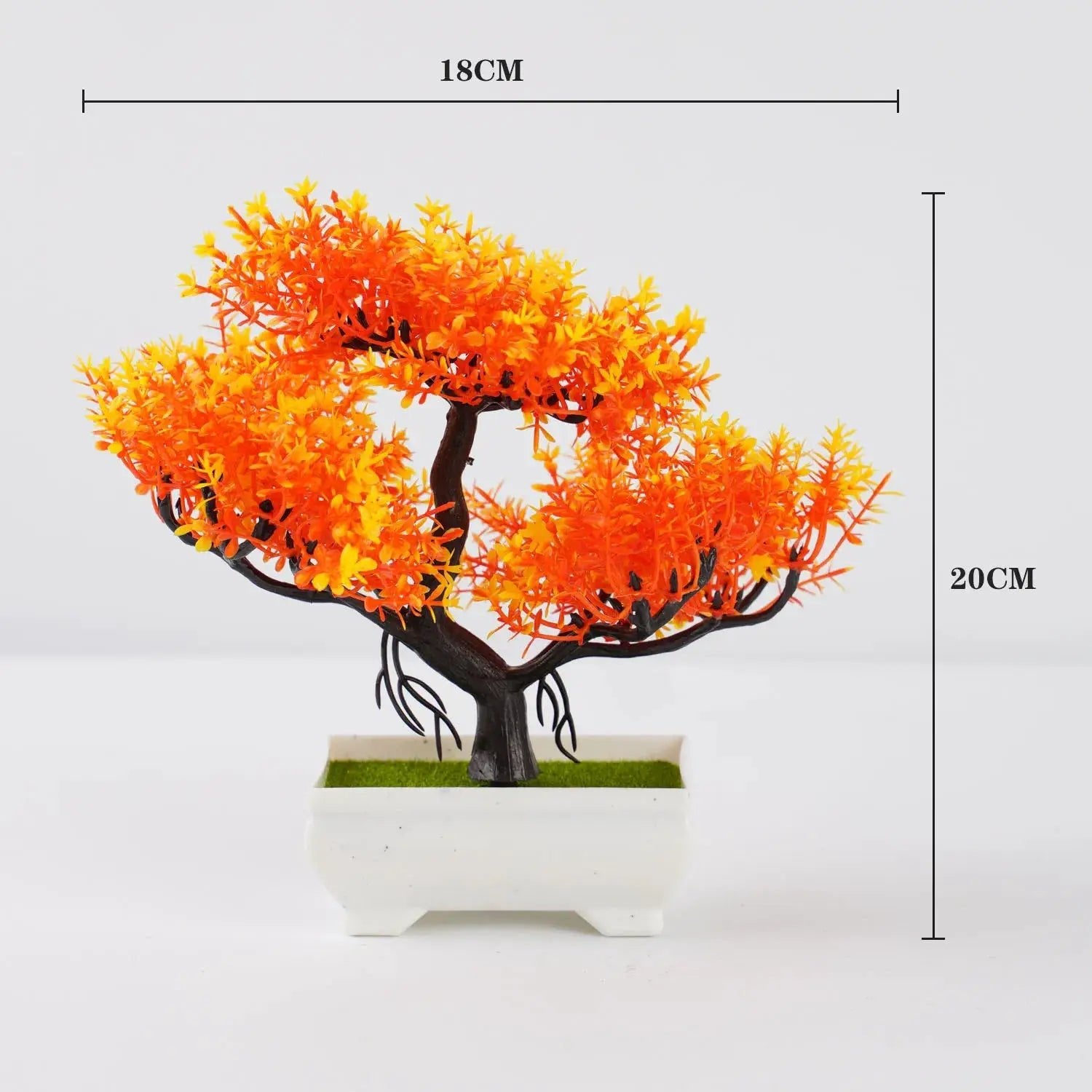 Artificial Bonsai Small Tree Simulation Potted Plant Tabletop Decor Ornament For Home Garden Hotel - Simples Market