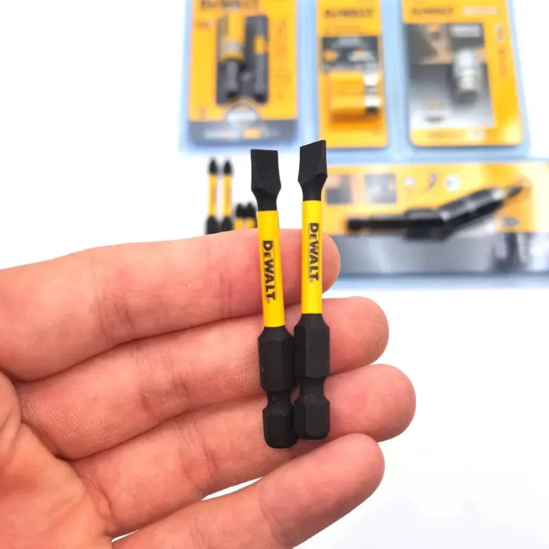Dewalt Combination Series Extension Rod For Cross Slotted PH2 Bits 89mm 57mm 50mm Silver Yellow Ring