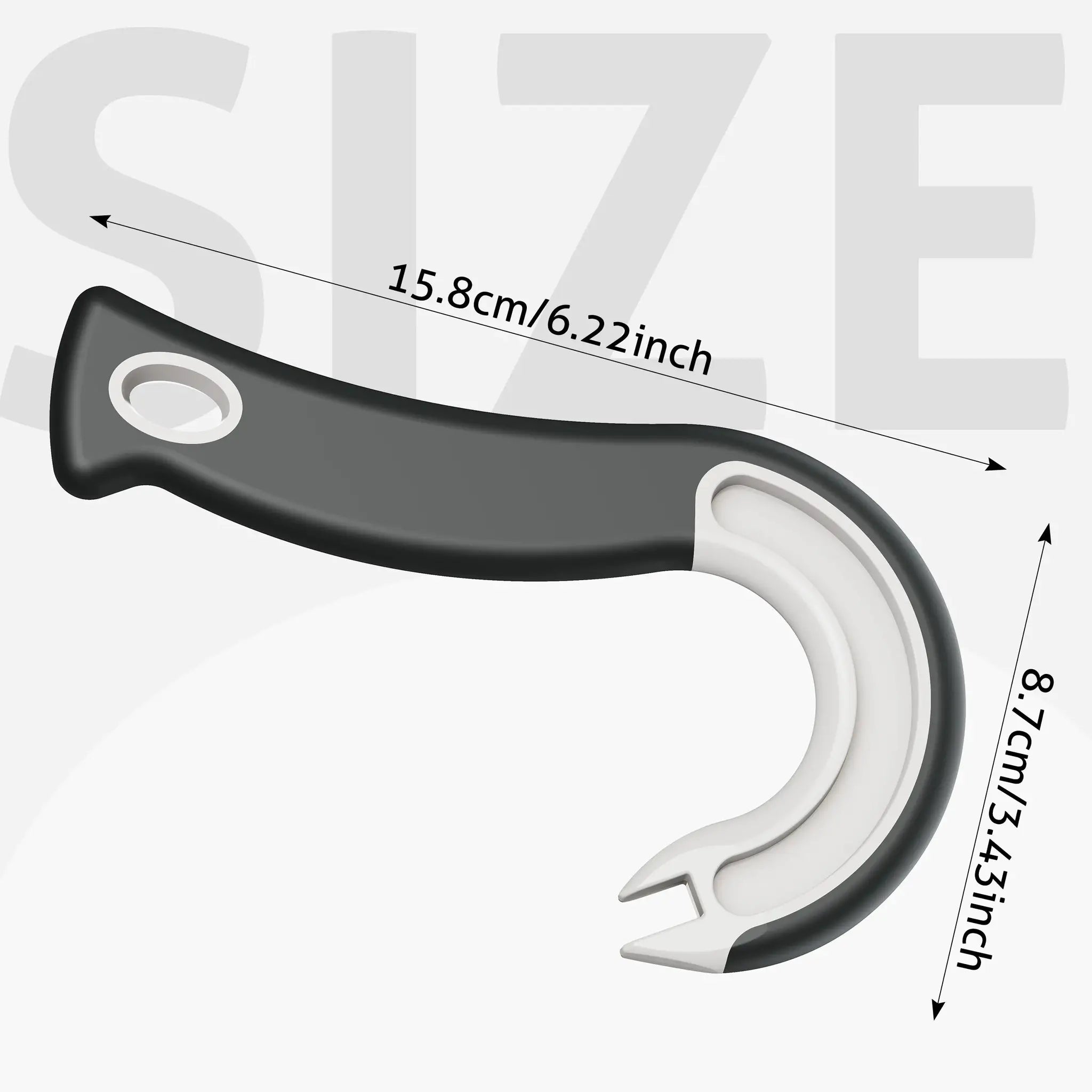 New Design Easy Grip Hook Can Opener Durable Plastic For Home And Restaurant Use Ideal Christmas Party Accessory