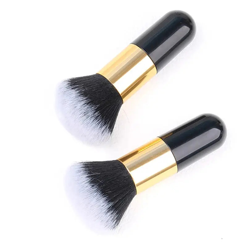 Brand ProBig Foundation Powder Brush Ultra Soft Nylon Bristles For Flawless Blending And Contouring
