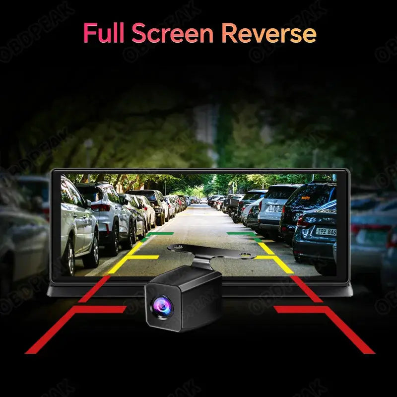 K2 Pro Car DVR 4K Dash Cam Dual Lens Wireless CarPlay Android Auto GPS