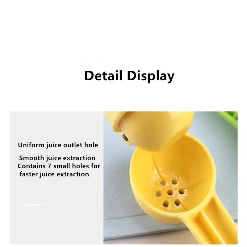 Portable Manual Citrus Juicer For Lemon And Orange Mini Kitchen Tool Electricity Free Easy Hand Press