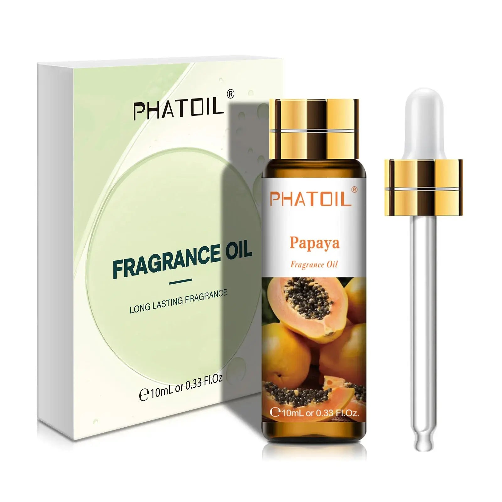 Phatoil Sweet Fruit Fragrance Oils Set 10ml For Aromatherapy And Diy Candles Cherry Apple Strawberry Mango Coconut