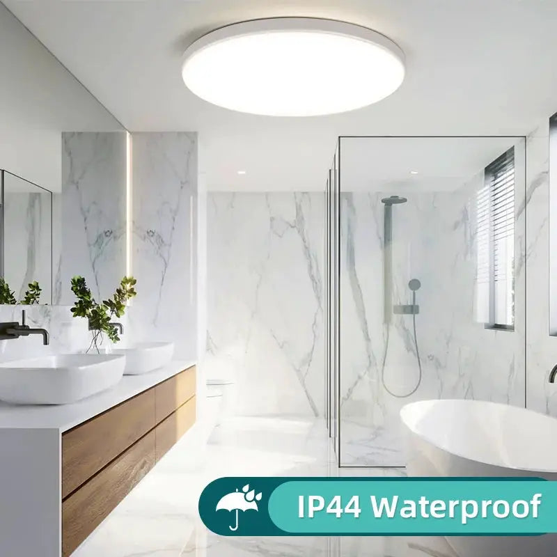 Simples Market LED ceiling lamp, ultra-thin modern LED panel light, 220V IP44 waterproof