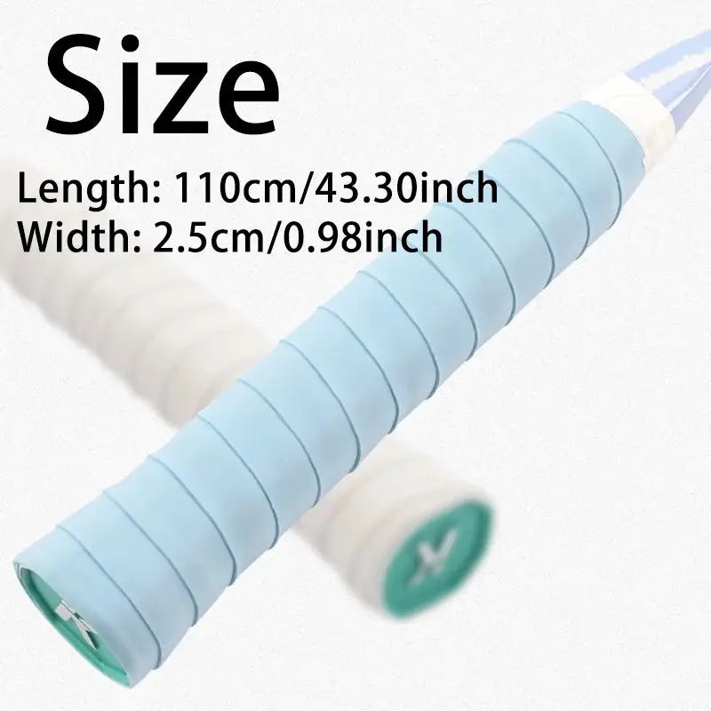 Anti Slip Flat Sweatband Overgrip For Badminton And Tennis With Sweat Absorbing Grip Rubber For Court Performance