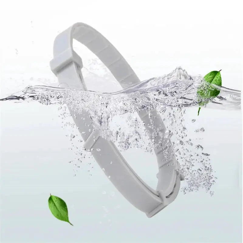 Calming pheromone collar for cats and dogs, Simples Market, adjustable 38/70 cm, white