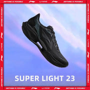 Li-Ning Super Light 23 men's running shoes, black, breathable and lightweight