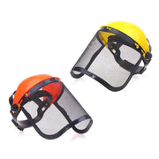 Garden Trimmer Safety Helmet With Full Face Mesh Protective Mask For Logging Brush Cutter Forestry Protection