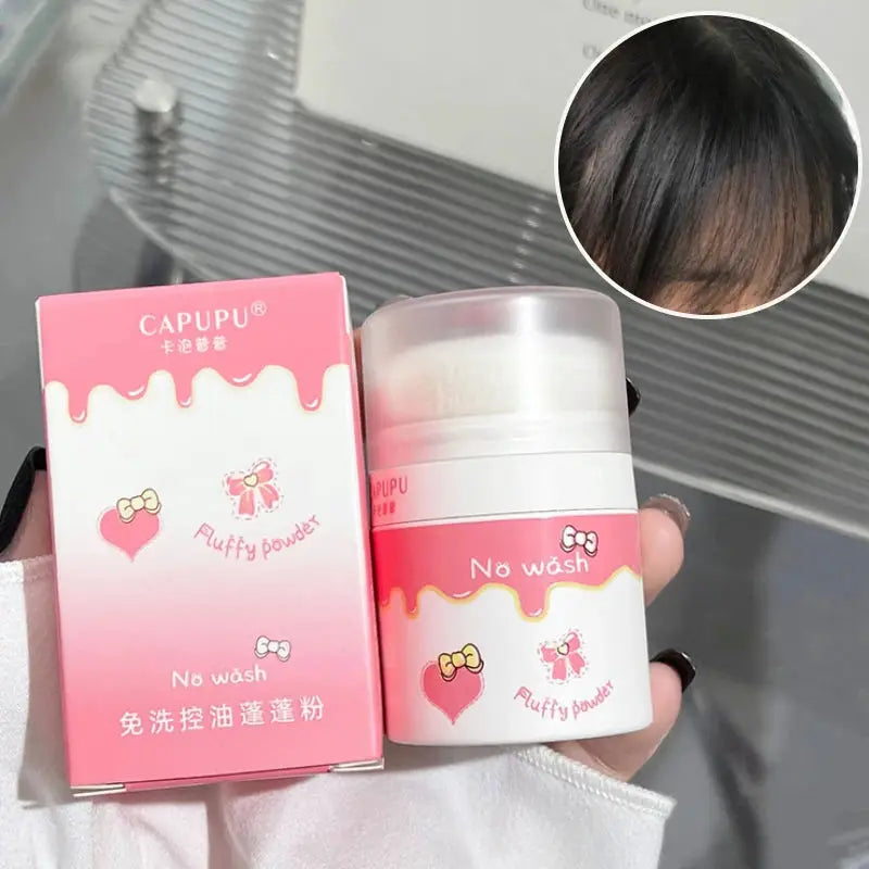 Hair Mark Powder Cosmetic Filling Powder For Oil Control Non Washing Hair Roots Fluffy Touch Up On The Go