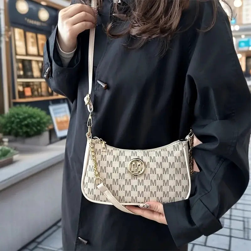 Vintage Vogue Crossbody Handbag For Women With Adjustable Strap For All Day Comfort In Durable PU Finish