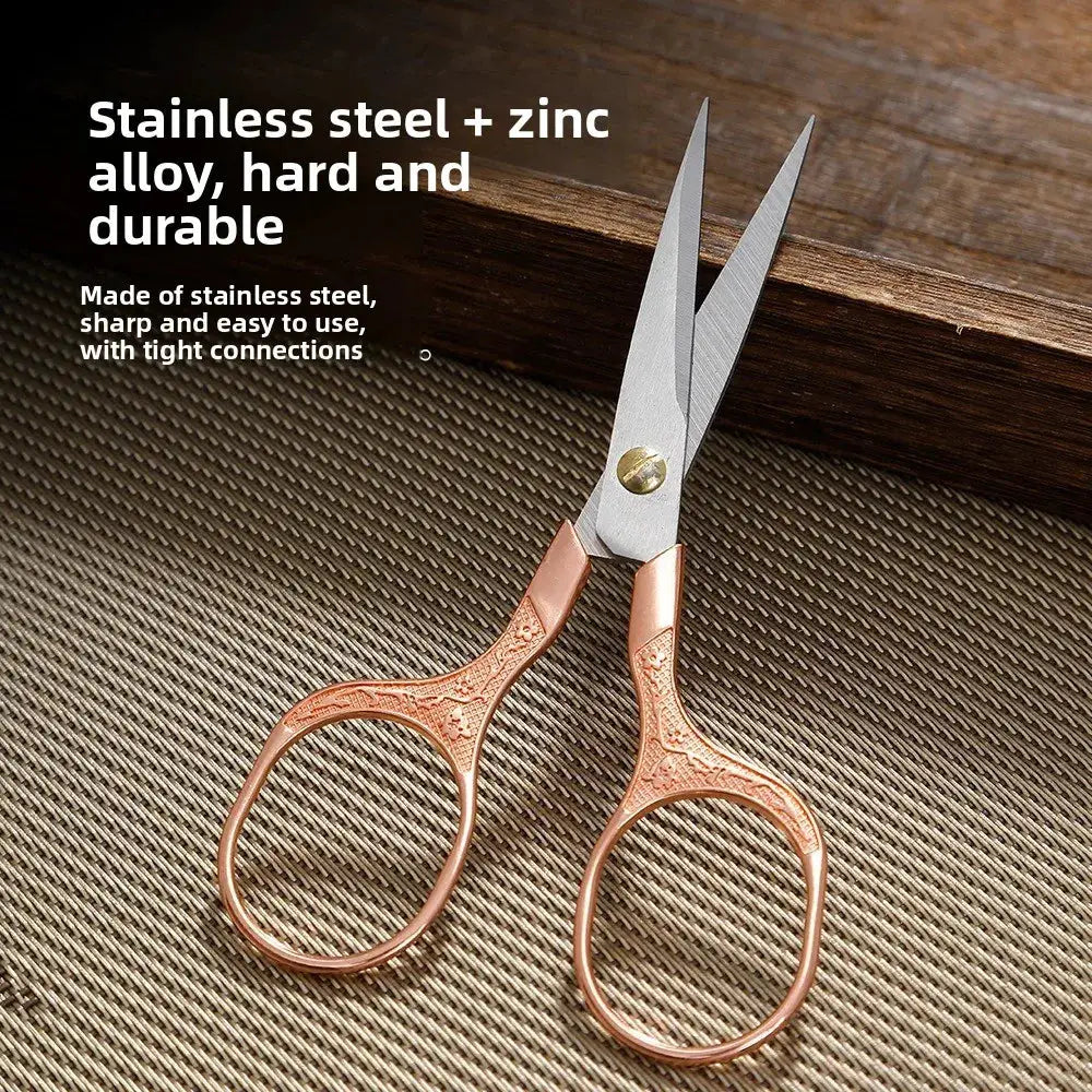 Vintage Stainless Steel Embroidery Scissors For Sewing Crafting Precision Tailor Tools 1 Or 50 Piece Set