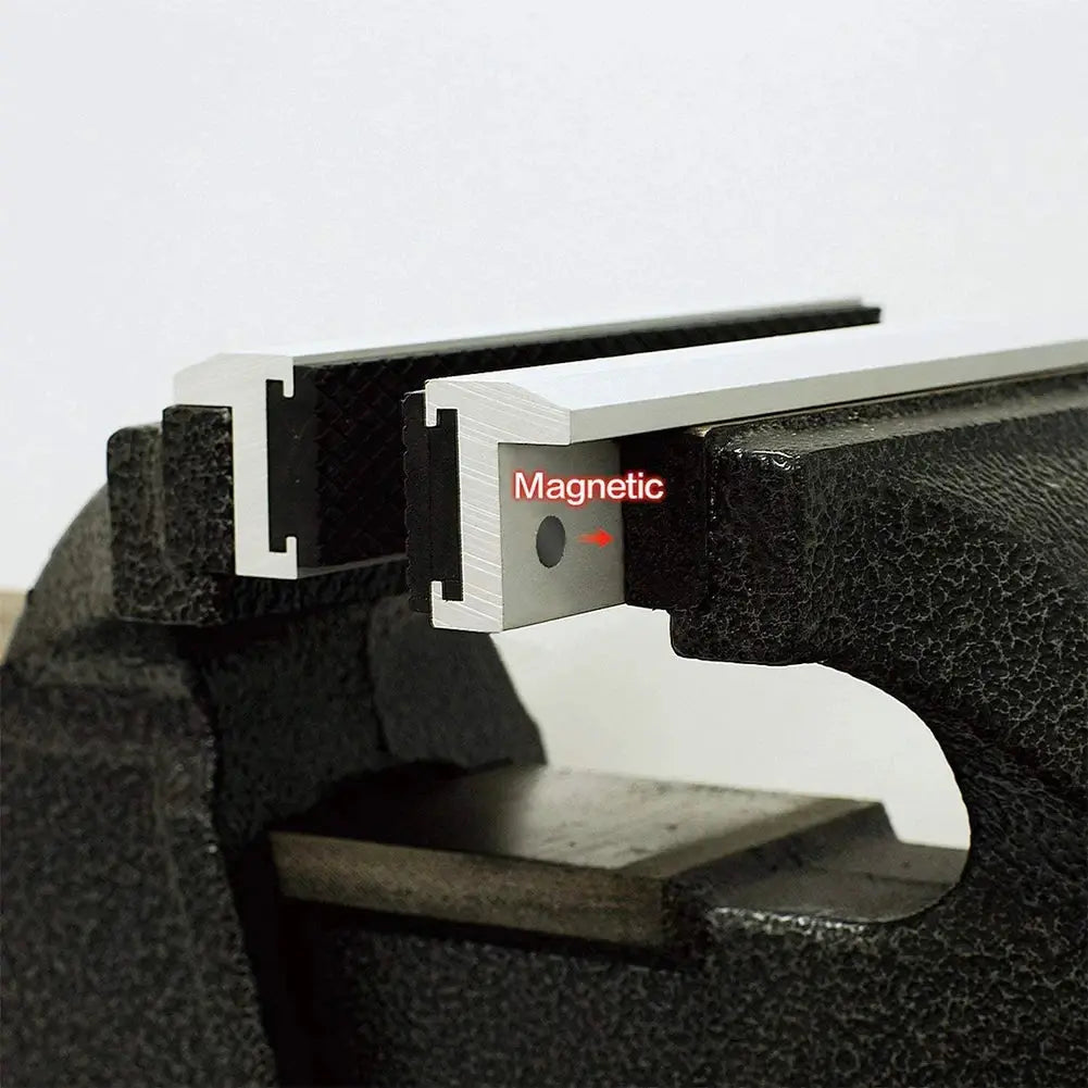 Vise Magnetic Protective Cover For 2.5 To 8 Inch Jaws Aluminium Alloy Rubber Surface Bench Vise Protector Accessories