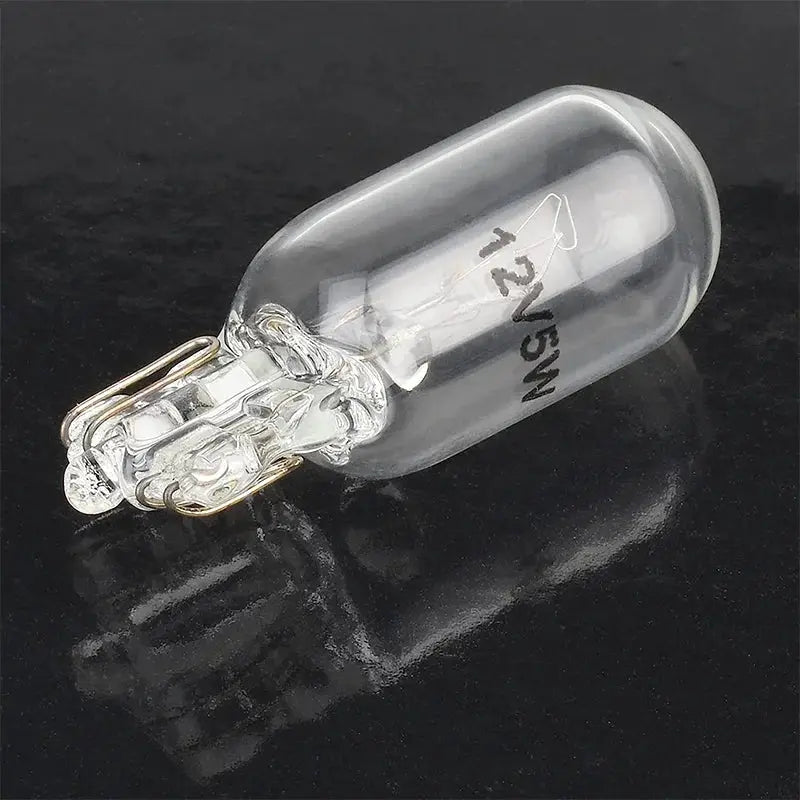Simples Market T10 W5W signal lamp bulb, clear glass, 12V, single filament