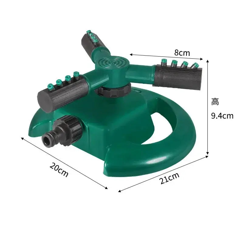 360 Degree Automatic Rotating Sprinkler Nozzle For Garden Lawn Watering And Irrigation Supplies