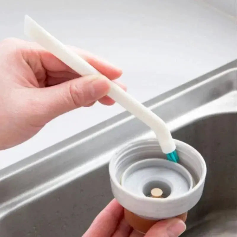 2 Pack Long Handle Narrow Gap Cleaning Brushes For Baby Bottles Portable Kitchen Cleaning Tool