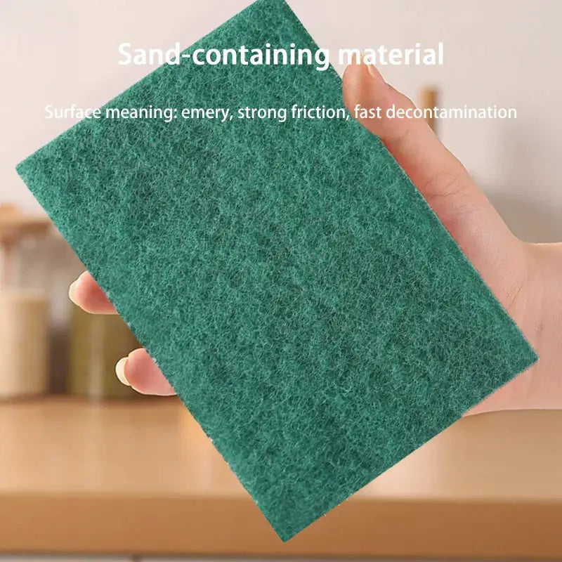 Simples Market green kitchen scrub pads 10/20/30-pack reusable multipurpose dishwashing pads