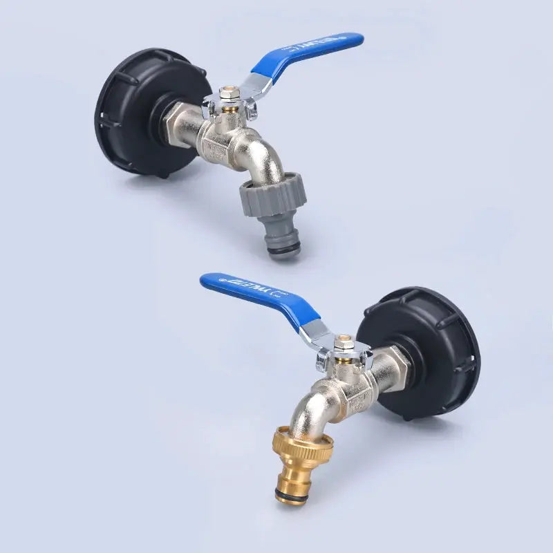 S60x6 Coarse Thread IBC Tank Tap Connector One Half Inch Three Quarter Inch Water Coupling Adapter 1000L Garden Valve